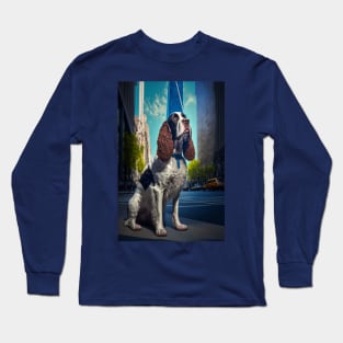 English Springer Spaniel Hittin' The Town Long Sleeve T-Shirt